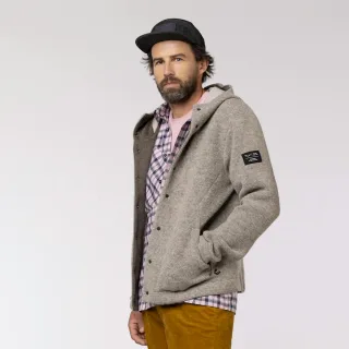 SALEWA - Sarner Undyed Wool Kapuzenjacke Herren - Beige (Gr.56)