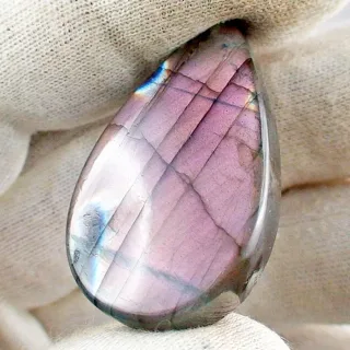 Großer 59,00 ct Labradorit Edelstein – Natürlicher unbehandelter Heilstein Multicolor