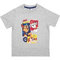PAW PATROL T-Shirt mit Chase, Marshall & Rubble – Kurzarmshirt Oberteil für Kinder