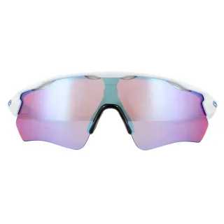 Oakley Sonnenbrille Radar EV Pfad OO9208-47 poliert weiß Prizm Schnee Saphir Iridium