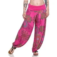 OriginalYou Haremshose Pumphose für Damen weite und luftige Sommerhose mit elastischem Bund, hautfreundlich, luftig und leicht