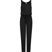 SUBLEVEL Overall Damen Overall Jumpsuit lange Hose Sommer Binde Gürtel Einteiler