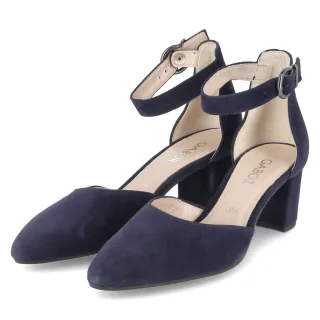 Gabor Riemchenpumps  Blau - Gr. 37,5 -  Echt Leder