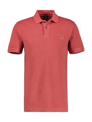 LERROS - POLO-KNOPF earth red - Gr. - XL