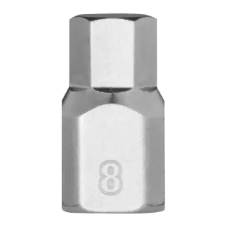 Milwaukee Innensechskant Bit-Steckschlüsseleinsatz metrisch 1/4" kurz 8 mm - 4932500480