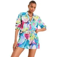 LIPSY Strandshorts Lipsy Strand-Überwurfshorts mit elastischem Bund (1-tlg)