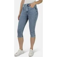 STOOKER WOMEN 7/8-Jeans Denim Capri Skinny Fit Jeans Skinny Fit Casual Clean Wash Denim Jeans Magic Shape Effekt für Damen