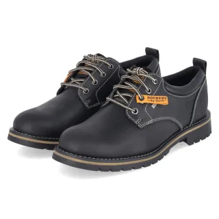 Dockers By Gerli Halbschuhe - Gr. 41 - Schwarz - Leder