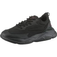HUGO Leon Runn Sneaker, Halbschuh, Freizeitschuh, Schnürschuh, Logoschriftzug an der Ferse