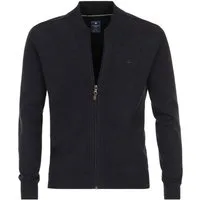 Redmond Strickjacke REDMOND Casual Herren Strickjacke College Zipper Comfort Marine
