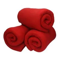 Wohndecke 3 Stück Fleecedecke Kuscheldecke Sofadecke Größe 130x170 cm, Betz, Qualität 180 g/m²