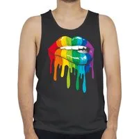 Shirtracer Tanktop Lippen LGBT & LGBTQ LGBT Kleidung
