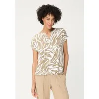 Olsen T-Shirt Shirt mit Allover-Dessin
