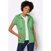 Witt Shirtjacke Sweatjacke Kurzarm