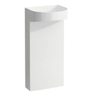 LAUFEN Sonar Waschtisch H8113410001121 38x41x90cm, bodenstehend, ohne Hahnloch, ohne Überlauf, weiß