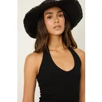 No Matter What Crop-Top Neckholder-Crop-Top