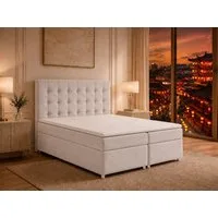Best for Home Boxspringbett Trinity K-9 mit Stauraum & 7-Zonen Komfort – modern & komfortabel (Komplett-Set, 1-St., 140x200 160x200 180x200 200x200 cm), Handwerksqualität, TOP Preis-Leistungs-Verhältnis