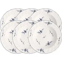 Villeroy & Boch Teller-Set Alt Luxemburg Suppenteller 23cm Set6, Premium Porcelain