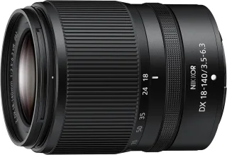 Nikon Z DX 18-140mm 1:35-6.3 VR [62mm Filtergewinde für Nikon Z] schwarz