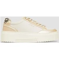 s.Oliver Sneakers Sneaker Sneaker mit Plateau-Sohle und Leo-Detail