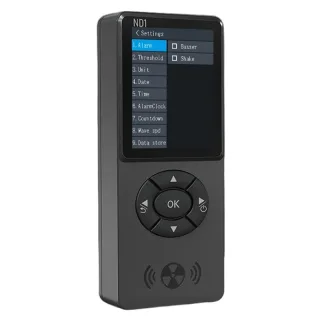 ALIENTEK ND1 Geiger Counter Nuclear Radiation Tester Beta Gamma X Ray Portable Rechargeable 1000mAh Battery LCD Display