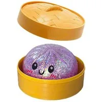 OLi Jumboball Heißer Glitzer-Dumpling-Squishy-Überraschungsbox: Bunte -Sensorik-Fidg, Spielzeuge, Anti-Stress-Quetschbälle
