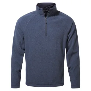 Craghoppers Mens Corey VI Hälfte Zip Fleece Top (Marine Mergel)