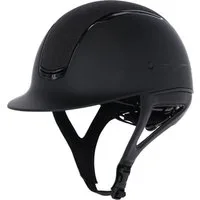 Kerbl Reithelm Kerbl Covalliero Reithelm Eclipse (58cm-61cm) schwarz matt mit Glitze (1-tlg)
