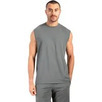 Smilodox Tanktop Xion, Ärmelloses Sportshirt 3D Rubber Print, Hohe Bewegungsfreiheit Minimalistisches Design Training Sport Freizeit Alltag Gym