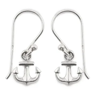 Anker Damen-Ohrringe aus 925 Silber