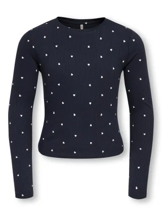 KIDS ONLY - KOGBELLA LIFE AOP L/S TOP JRS NOOS Night Sky - Gr. - 164