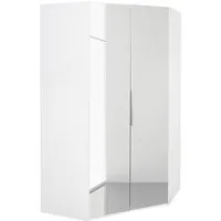 Wimex Eckkleiderschrank Level by fresh to go mit Spiegeltüren