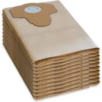 Parkside Staubsaugerbeutel Staubsaugerbeutel 30 L für PNTS 1500 C4 IAN 284950 braun 906-02, passend für Parkside, 10 St., Für Nass-Trockensauger