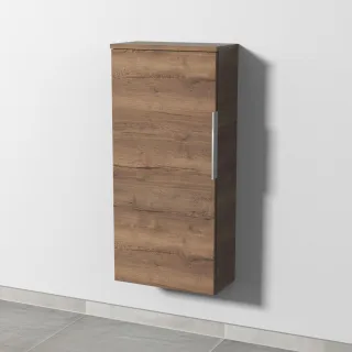 Sanipa 3way Mittelschrank mit 1 Tür, Eiche-Tabak, UM17050 UM17050