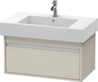 Duravit Ketho Waschtischunterbau wandhängend Taupe Matt 800x455x410 mm - KT669009191 KT669009191