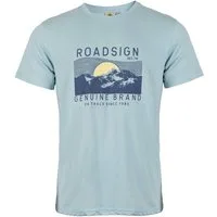 ROADSIGN australia T-Shirt Sunset (1, 1-tlg., 1) mit authentischem Roadsign Motiv, klassischer Schnitt, 100% Baumwolle