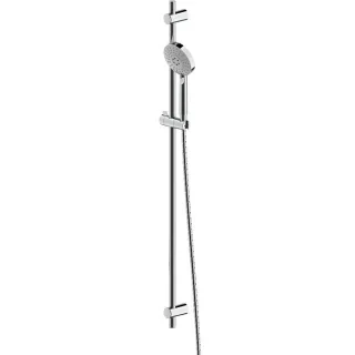 Bravat Stangenset 3590462 3-Strahl, Brauseschlauch 1750cm, chrom