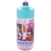 K-Pop Demon Hunters Trinkflasche 430 ml Kinder Flasche mit Klappverschluss