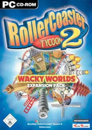 Rollercoaster Tycoon 2 - Wacky Worlds (Add-on)