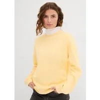 bonprix Sweatshirt Oversize-Passform, aus reiner Baumwolle, elastische Bündchen