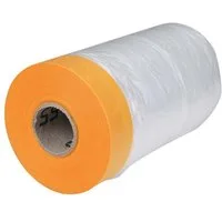 Scorprotect® Klebeband Goldband Klebeband mit Abdeckfolie 7 my Rolle 550 mm x 25 m