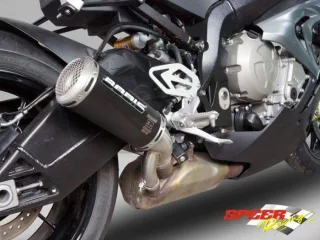 Sport Auspuff Bodis GPC-RS II-GE Edelstahl BLACK für BMW S 1000 RR Bj. 2017-2018 EURO-4 +ABE