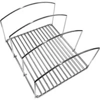 HAC24 Geschirrständer Pfannenhalter Topfdeckel Kochgeschirr Pfannenständer Tellerständer, 21,4 x 25,3 x 14,2 cm