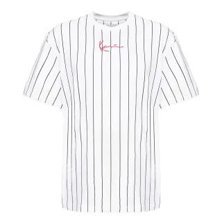 Karl Kani Small Signature Pinstripe Tee