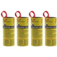 BENSON Insektenschutz-Vorhang 4-20 Fliegenfalle Insektenfalle Klebefalle, (4-St), Fliegenfänger, Leimfalle, Falle, Fliegen