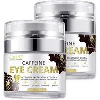 ALIVER Anti-Aging-Augencreme Koffein Anti-Aging Reduziert Augenringe Schwellungen Tränensäcke, 2-tlg., Augenpflege, Tagescreme, Anti-Falten, Aliver