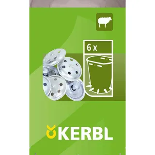 Kerbl Ersatzventil für Eimer 271, 272 6er Pack - 275/6