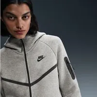 Nike Sportswear Sweatshirt W NSW TCH FLC WR FZ HDY 2 sportlicher Stil, für entspannte Freizeitaktivitäten