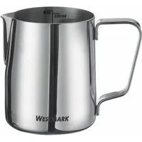 WESTMARK Milchkännchen 600 ml, Brasilia, Mit Skala, ø 11 cm, 18/8 Rostfreier Edelstahl