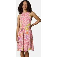 Ragwear A-Linien-Kleid Angylee Print YOUMODO Leichtes Sommerkleid mit Bindegürtel